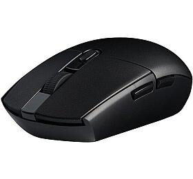 Myš C-TECH WLM-06S, černo-grafitová, bezdrátová, silent mouse, 1600DPI, 6 tlačítek, USB nano receiver