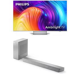 SET UHD LED TV Philips 55PUS8807/12 + Philips TAB8507/10