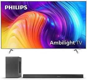 SET UHD LED TV Philips 86PUS8807/12 + Philips TAB8905