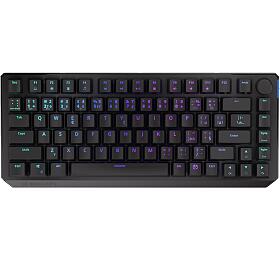 Endorfy hern klvesnice Thock 75% Wireless Black /RGB/ black sw. / bezdrtov / CZ / SK lay. / zkrcen /ern (EY5C008)