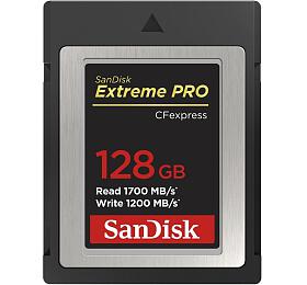 SanDisk Extreme Pro CFexpress Card 128GB, Type B, 1700MB/s Read, 1200MB/s Write (SDCFE-128G-GN4NN)