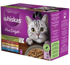 Whiskas kaps. Pure Delight mix v el 12x85g