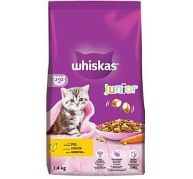 Whiskas Dry Junior s kuecm masem 1,4kg