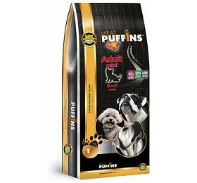 Puffins Dog Adult Mini Beef 15kg