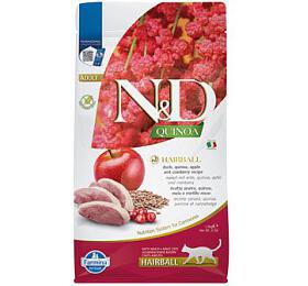 N&D Quinoa CAT Hairball Duck & Cranberry 1,5kg