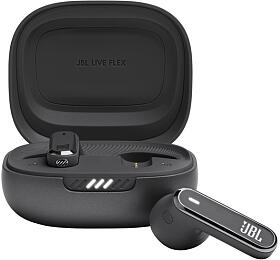 Bezdrtov sluchtka JBL Live Flex, ern