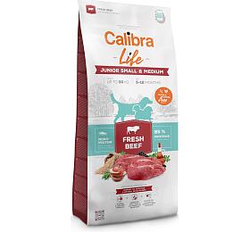 Calibra Dog Life Junior Small&Medium Fresh Beef 12kg