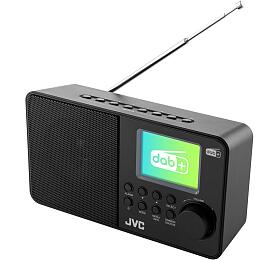 Radiopijma DAB+ JVC RA-E611B-DAB, ern