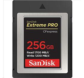 SanDisk Extreme Pro CFexpress Card 256GB, Type B, 1700MB/s Read, 1200MB/s Write (SDCFE-256G-GN4NN)
