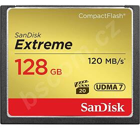 SanDisk Compact Flash Card 128GB Extreme (R:120/W:85 MB/s UDMA7) (SDCFXSB-128G-G46)