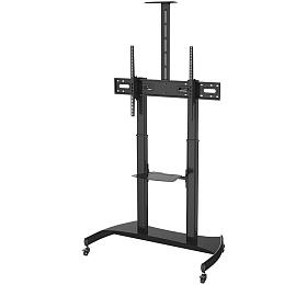 Neomounts PLASMA-M1950E / Mobile Flat Screen Floor Stand (height: 134-166 cm) / Black