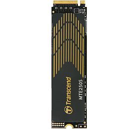 TRANSCEND MTE250S 4TB SSD disk M.2 2280, PCIe Gen4 x4 NVMe 1.4 (3D TLC), graphene heatsink, 7100MB/s R, 6500MB/s W (TS4TMTE250S)