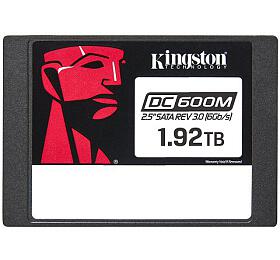 Kingston SSD DC600M 1920GB SATA III 2.5&quot; 3D TLC (ten/zpis: 560/530MBs; 94/78k IOPS; 1DWPD), Mixed-use (SEDC600M/1920G)