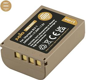 Baterie Jupio BLX-1 / BLX1 *ULTRA C* 2400mAh s USB-C vstupem pro nabjen