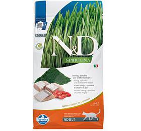 N&D SPIRULINA CAT Adult Herring & Wolfberry 1,5kg