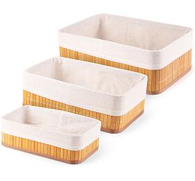 Set Compactor úložný box 3 ks, Basket