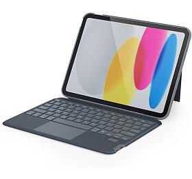 Epico Backlit Keyboard Case iPad 10,2" - CZ/šedá
