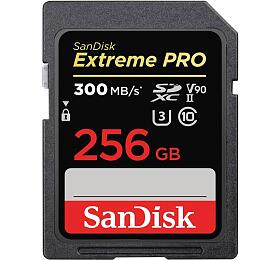 SanDisk SDHC karta 256GB Extreme PRO (300 MB/s, Class 10, UHS-II U3 V90) (SDSDXDK-256G-GN4IN)