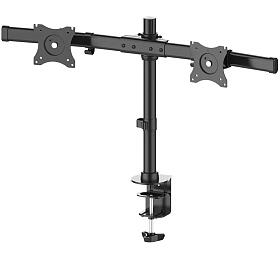 Neomounts FPMA-DCB100DBLACK / Flat Screen Desk Mount (clamp/grommet) - Crossbar / Black