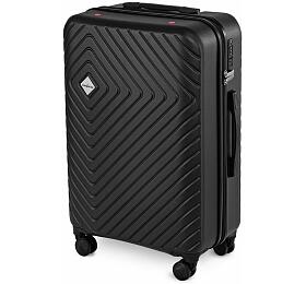 Cestovn kufr Compactor Hybrid Luggage L Vacuum System 46,5 x 26 x 68 cm, ern