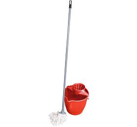 TORO set provzkov mop a kbelk se dmadlem, objem 10 l, 27 x 26 cm
