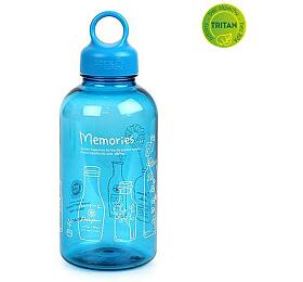 Lock&lock lahev na vodu " Bisfree loop", 530 ml, modrá