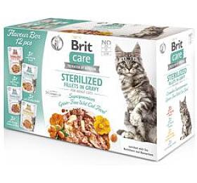 Brit Care Cat Fillets in Gravy Steril. Flav.Box 1020g