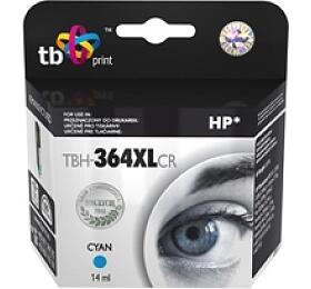 Inkoustov npl TB HP CB323EE (No.364) Cy kompatibiln - modr