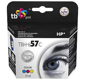 Inkoustov npl TB HP C6657AE (No.57) Color kompatibiln - erven/modr/lut