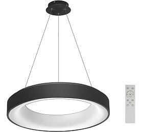 Sovana zvsn svtidlo LED 50W 2750lm 2700-6500K 55cm kulat IP20, ern + ovlada AZzardo