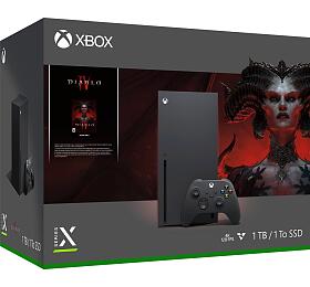 Microsoft XBOX Series X - 1TB + Diablo IV (RRT-00037)