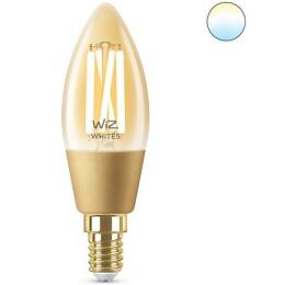 WiZ LED rovka filament amber E14 C35 4,9W 370lm 2000-5000K IP20, stmvateln