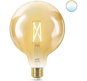 WiZ LED rovka filament amber E27 G125 7W 640lm 2000-5000K IP20, stmvateln