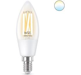 WiZ LED rovka filament E14 C35 4,9W 470lm 2700-6500K IP20, stmvateln