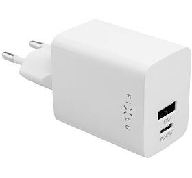 Sov nabjeka FIXED Mini s USB-C a USB vstupem, podpora PD, 45W, bl