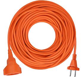 Prodlužovací kabel Solight 20 m, oranžový