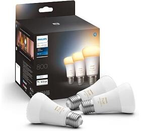 Hue WA sada 3x rovka LED E27 A60 6W 800lm 2200-6500K IP20 Philips HUE