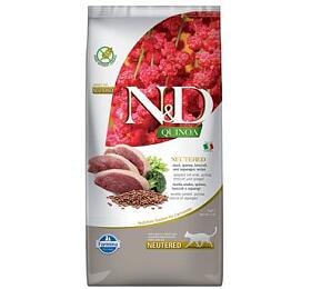 N&amp;D Quinoa CAT Neutered Duck &amp;Broccoli&amp;Asparagus 5kg