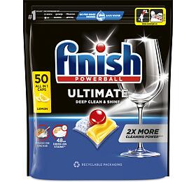 Finish tablety do myky Ultimate All in 1 Lemon, 50 ks