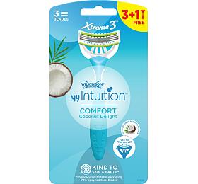 Wilkinson Sword Xtreme3 dmsk holtka Comfort Coconut Delight, 3 bity, 4 ks