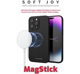 POUZDRO SWISSTEN SOFT JOY MagStick PRO APPLE IPHONE 12 BLACK