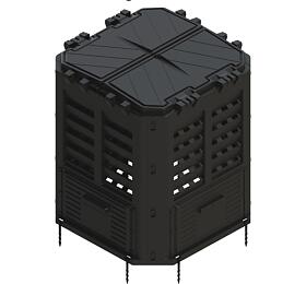 ROJA Kompostér 360 L - černý