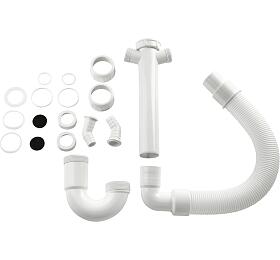 Xavax ohebn sifon, 1 1/2", baleno v PE sku