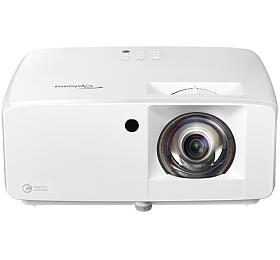 Optoma projektor ZH450ST (DLP, FULL 3D, Laser, FULL HD, 4200 ANSI, 2xHDMI, RS232, RJ45, repro 1x15W), 5let zaruka (E9PD7L311EZ3)