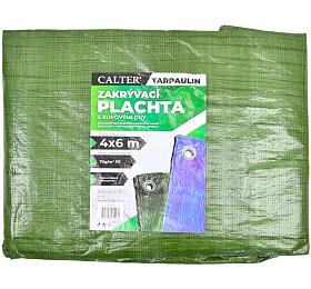 Kryc nepromokav plachta 4x6m RULYT, 70g/m2, zelen