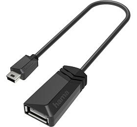 Hama redukce mini USB na USB-A (OTG), 15 cm