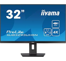 IIYAMA iiyama ProLite/XUB3293UHSN-B5/31,5&quot;/IPS/4K UHD / 60Hz / 4ms / Black / 3R