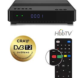 TESLA HYbbRID TV TH210 - set-top box DVB-T2 s HbbTV (H.265/HEVC)