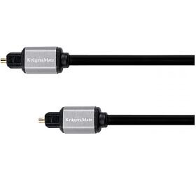 Kabel optický TOSLINK KRUGER & MATZ KM1221 Basic 1,5m KRUGERMATZ