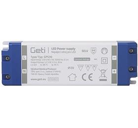 Zdroj spnan pro LED 12V/ 30W GETI GPS30, IP20